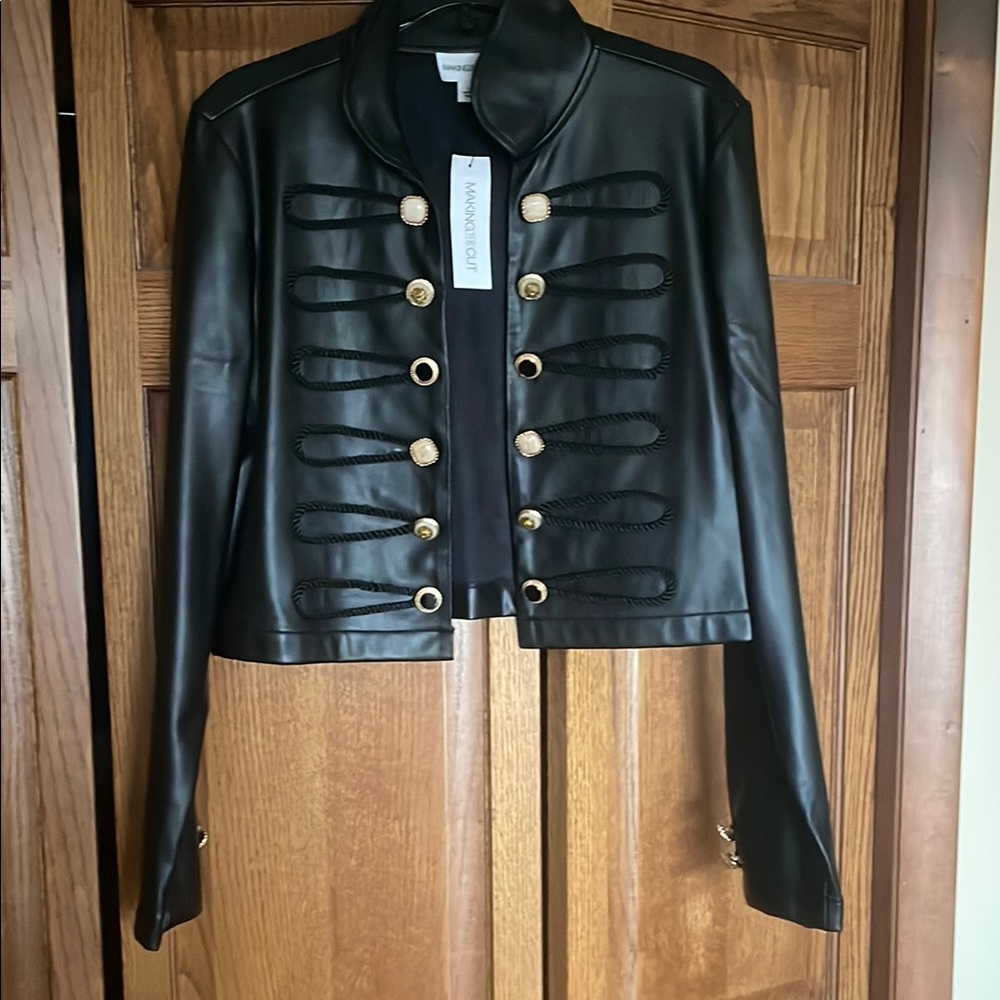 Black Military Style Jacket